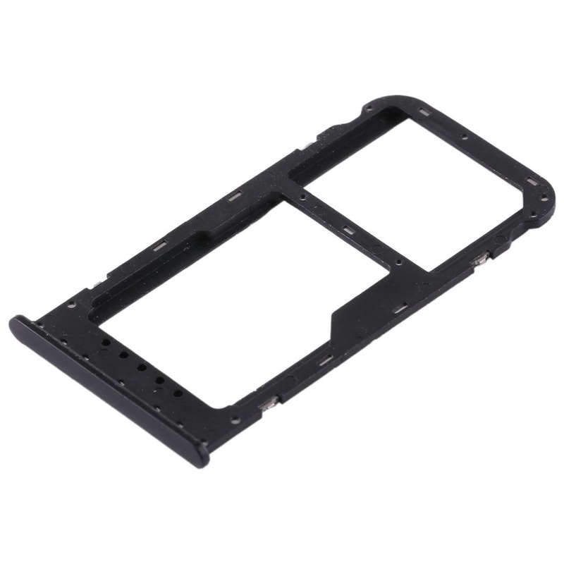 SIM Card Tray + SIM Card Tray / Micro SD Card Tray for Huawei Honor V9 Play (Black)