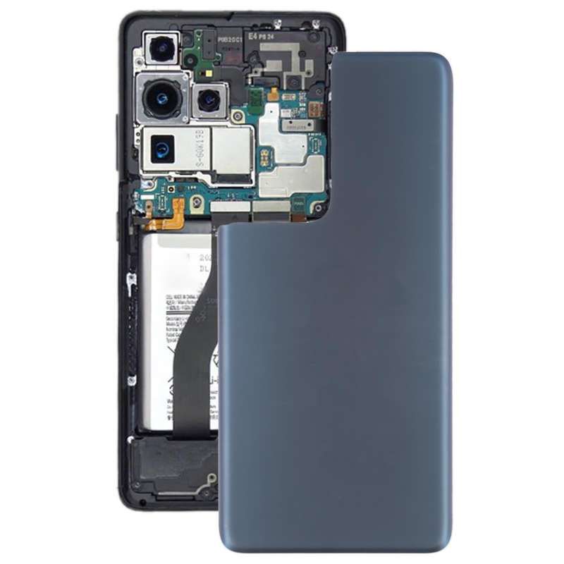 For Samsung Galaxy S21 Ultra 5G Battery Back Cover (Blue)