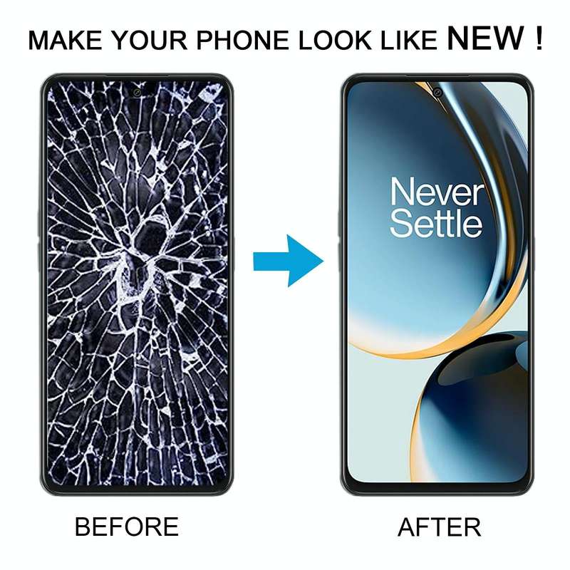 For OnePlus Nord N30 5G 2023 CPH2513 LCD Screen Digitizer Full Assembly with Frame (Black)