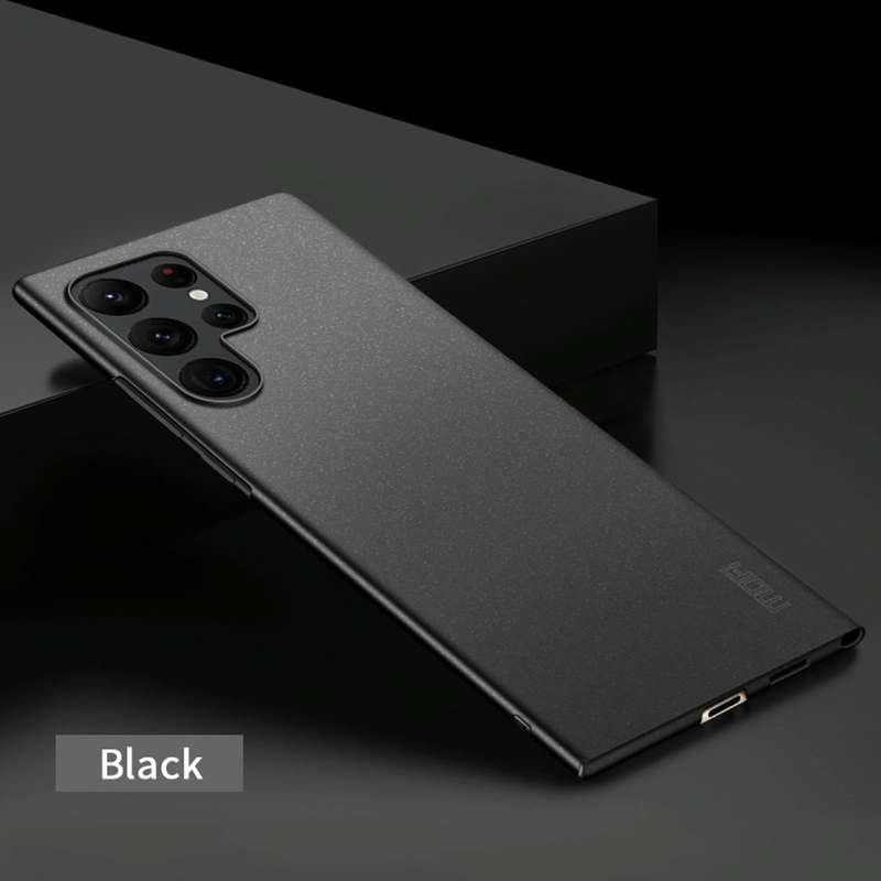 For Samsung Galaxy S22 Ultra 5G MOFI Fandun Series Frosted Ultra-thin PC Hard Phone Case(Black)