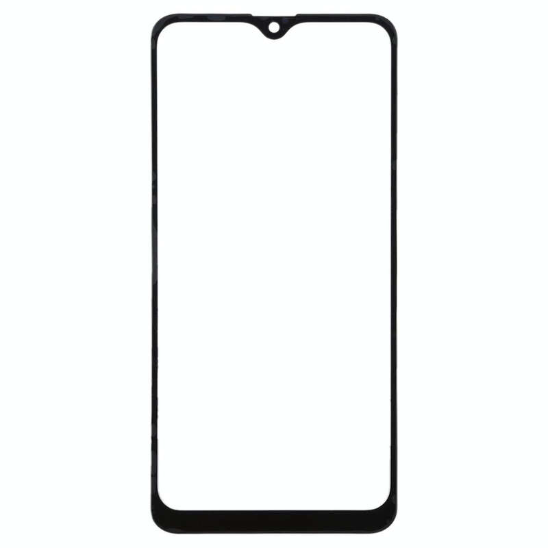 For Samsung Galaxy A10s 10pcs Front Screen Outer Glass Lens (Black)