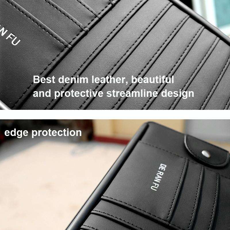 DERANFU Car Sun Visor Storage Multi-Function CD Clip Glasses Clip(Beige)