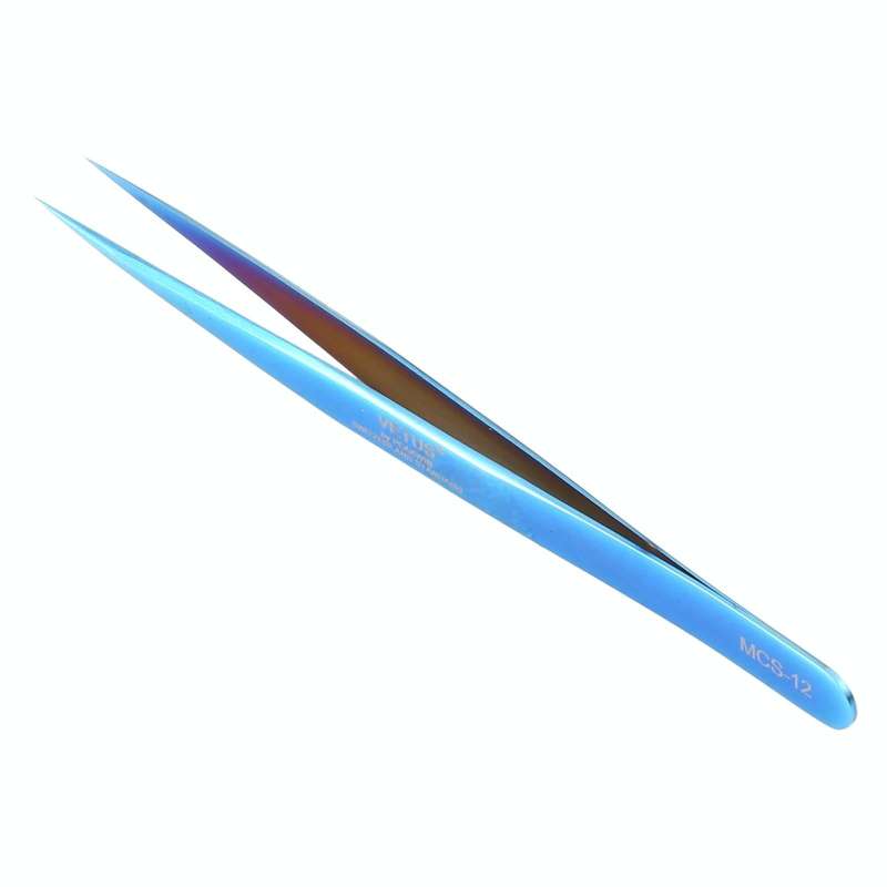 Vetus MCS-12 Bright Color Tweezers(Blue)