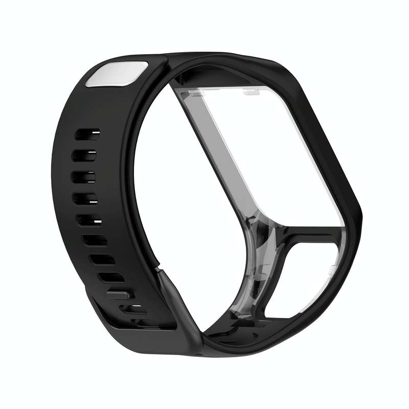 For Tomtom 4 Silicone Watch Band(Black)