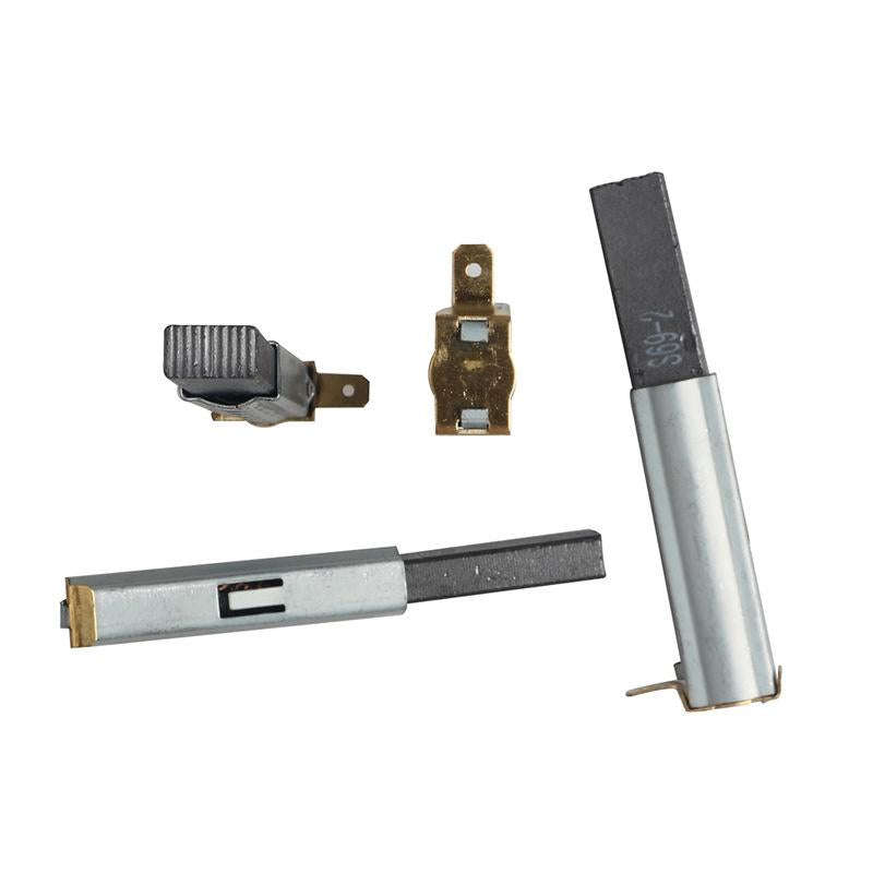 5 PCS Industrial Vacuum Cleaner/Suction Machine Accessories Motor Carbon Brush for Jieba / Baiyun...