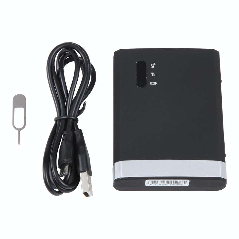 TK808 10000mAh GPS Intelligent Waterproof Multifunctional Vehicle Tracking Tracker (Black)