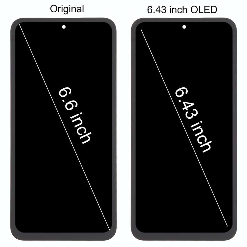 For Samsung Galaxy A55 SM-A556B 6.43 inch OLED LCD Screen Digitizer Full Assembly