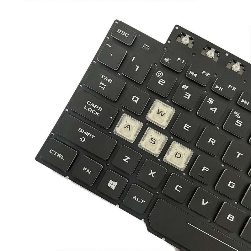 For Asus Gaming FX505D FX505DY FX505DD US Version Backlight Laptop Keyboard(Black)