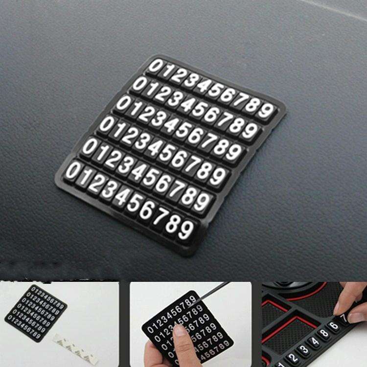 Car Interior Car Multifunctional Instrument Panel Storage Pad Car Phone Bracket Anti-slip Pad Wit...
