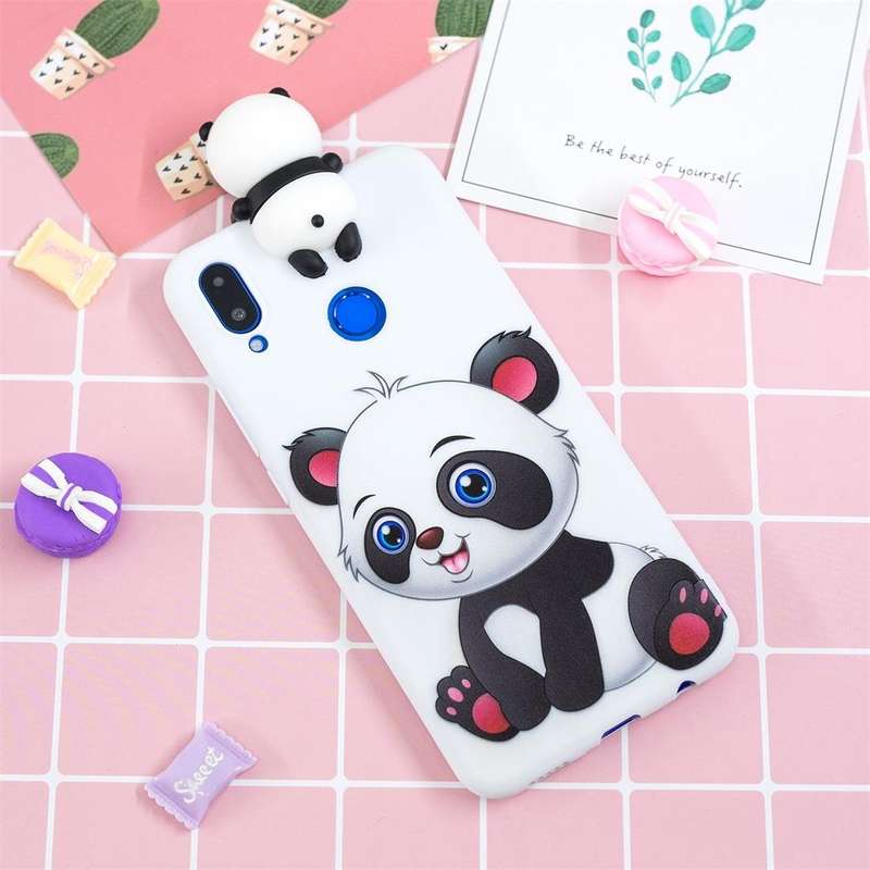 For Huawei nova 3i Shockproof Cartoon TPU Protective Case(Panda)