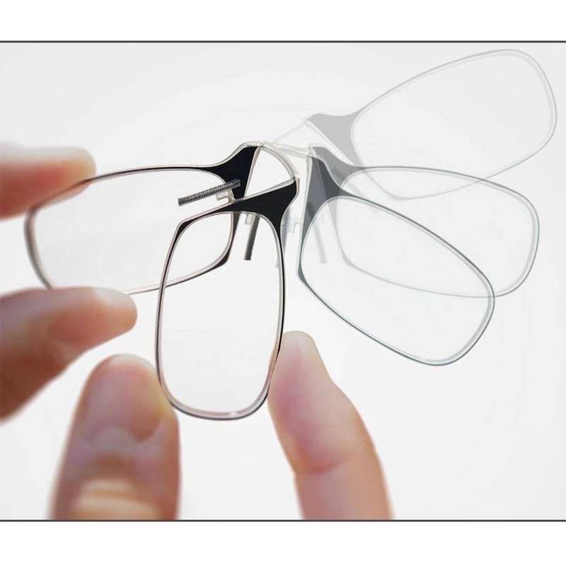 Ultra Thin High-definition Nose Resting Card Style Portable Presbyopic Hypermetropic Reading Glas...