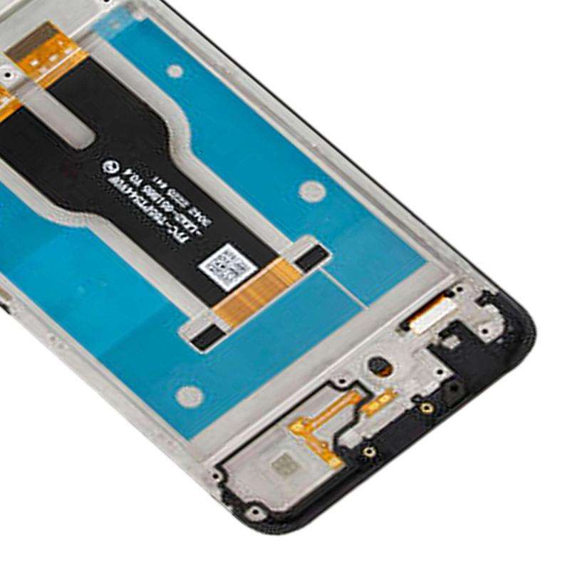 LCD Screen For T-Mobile Revvl 6 Digitizer Full Assembly with Frame(Black)