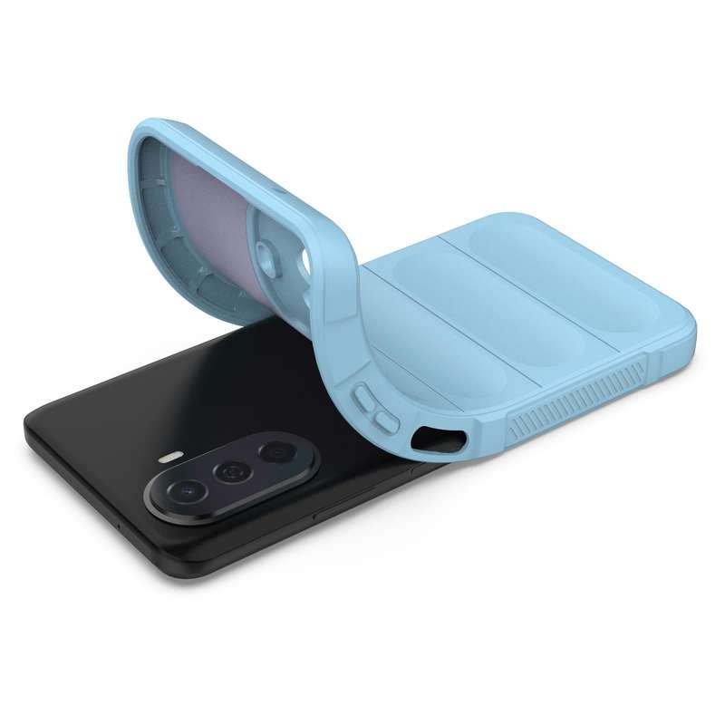 For Huawei Enjoy 50 4G / Nova Y70 Magic Shield TPU + Flannel Phone Case(Wine Red)
