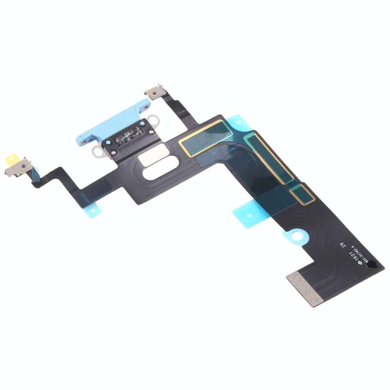 Original Charging Port Flex Cable for iPhone XR (Blue)