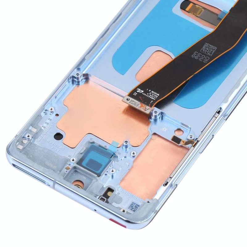 Original Dynamic AMOLED Material LCD Screen and Digitizer Full Assembly with Frame for Samsung Ga...