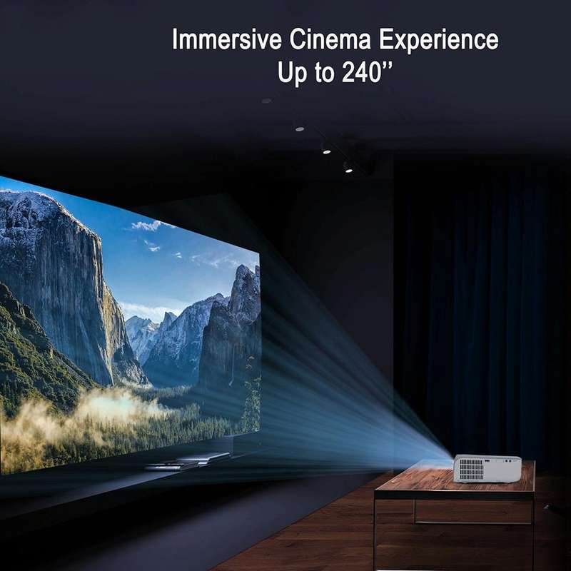MECOOL KP1 1920x1080P 700ANSI Lumens Portable Mini LCD Smart Projector(AU Plug)