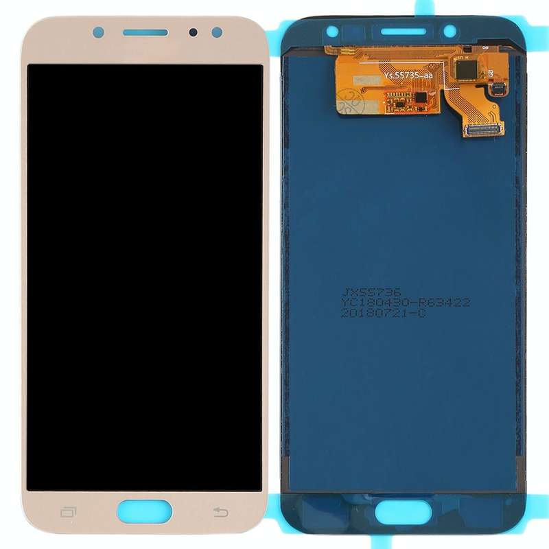 TFT LCD Screen for Galaxy J7 (2017), J730F/DS, J730FM/DS With Digitizer Full Assembly (Gold)