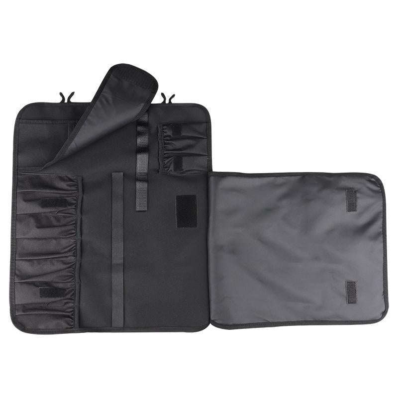 WESSLECO Chef Knife Tool Storage Bag Oxford Cloth Knife Bag(Gray)