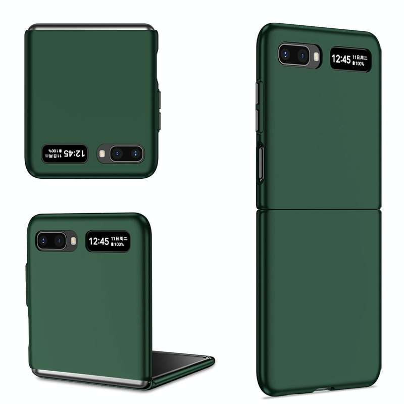 For Samsung Galaxy Z Flip 5G Armor Foldable Phone Case(Dark Green)