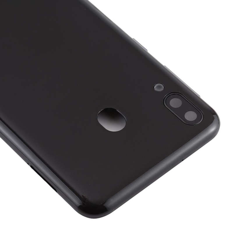 For Galaxy M20 Battery Back Cover (Black)