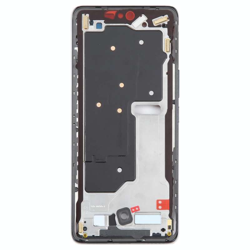 For Honor 80 Pro Front Housing LCD Frame Bezel Plate (Black)
