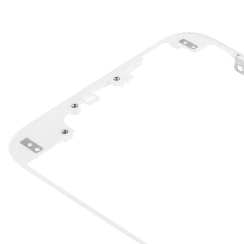 Front LCD Screen Bezel Frame for iPhone 6(White)