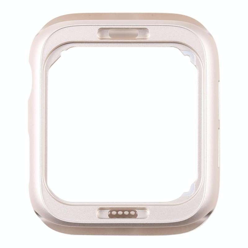 For Apple Watch Series SE 2022 40mm Stainless Steel Middle Frame Bezel Plate (Gold)