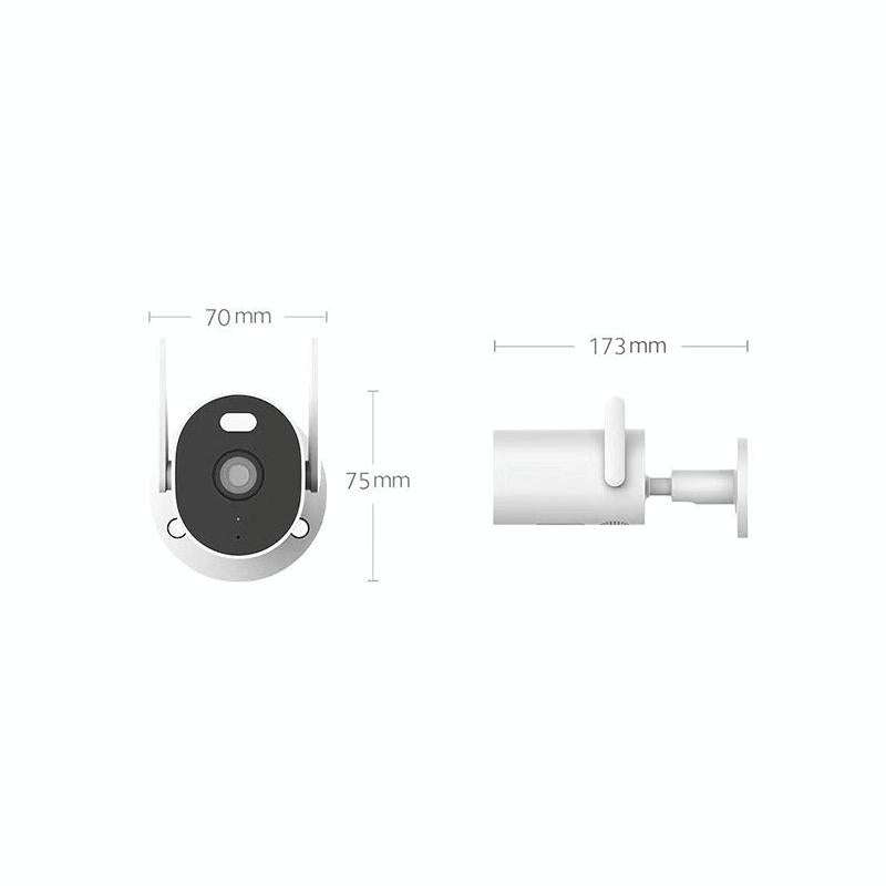 Original Xiaomi AW300 WiFi Smart Outdoor Camera 2K Full Color Night Vision IP66 Waterproof Video ...