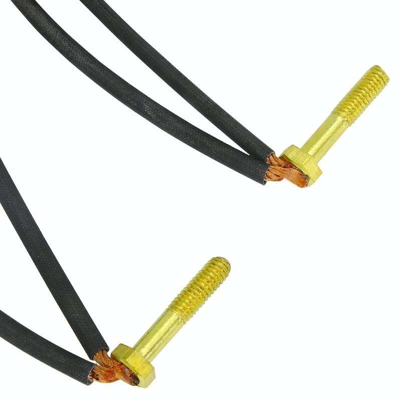 2pcs /Set For Club Car / EZGO Golf Cart 3.3 Motor Carbon Brushes, Specification: Carbon Brush
