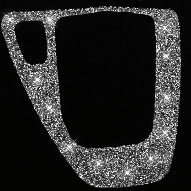 For BMW 3 Series E90 / E92 2005-2012 Car Gear Panel Diamond Decorative Sticker, Left Drive