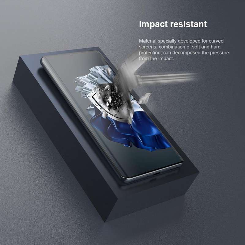 For Huawei P60 / P60 Pro / P60 Art NILLKIN Impact Resistant Curved Surface Tempered Glass Film