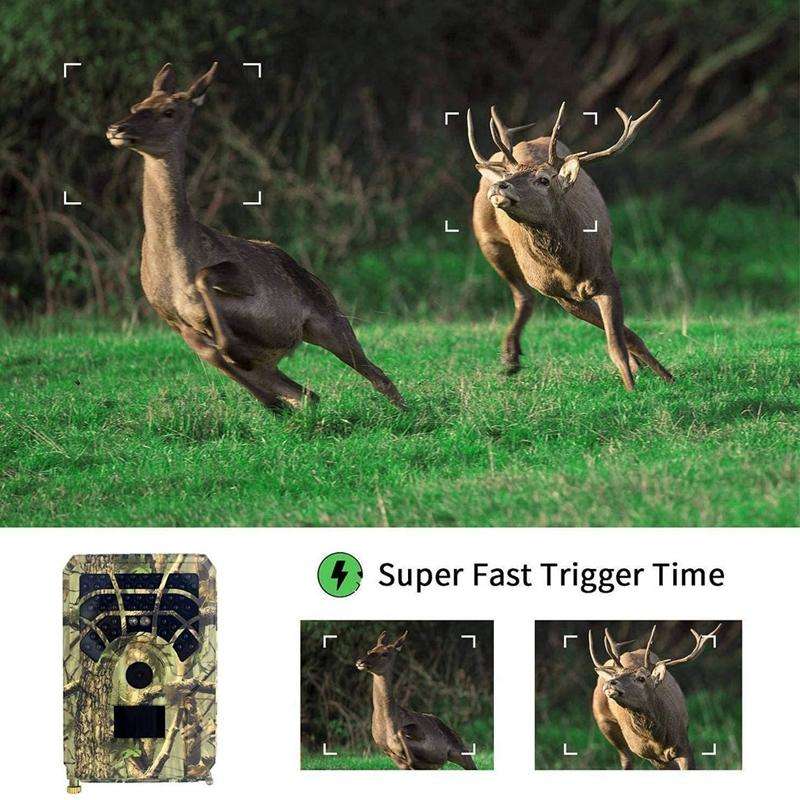 PR300A Tracking Camera 720P 120 Degree Wide Angle Infrared Night Vision Wildlife Video Thermal Ca...