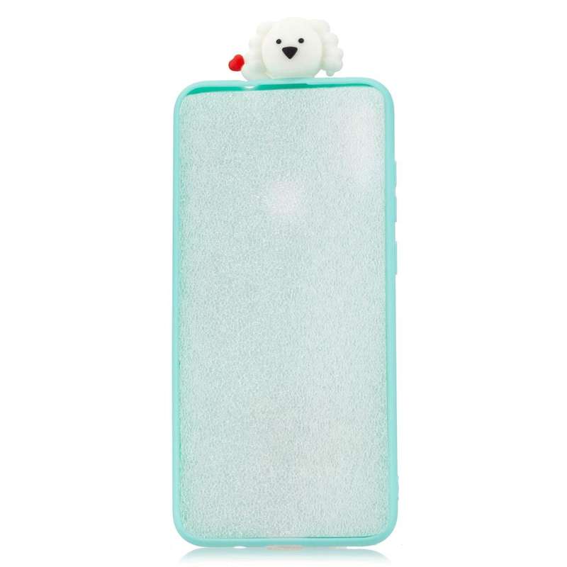For Galaxy A11 Shockproof Cartoon TPU Protective Case(Clouds)
