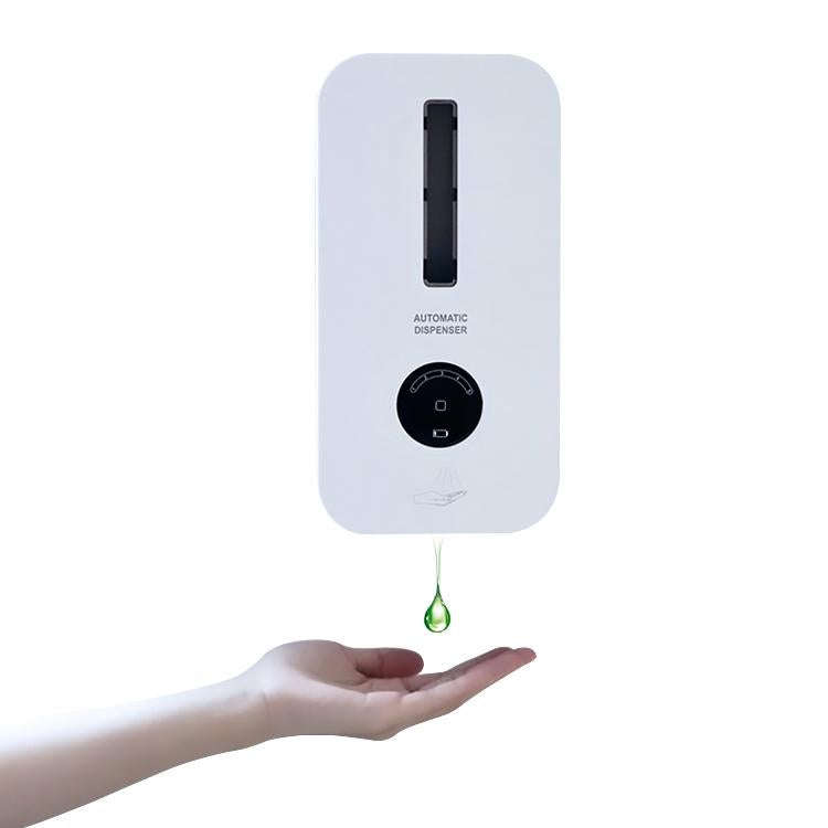 1000ml Automatic Induction Alcohol Disinfection Soap Dispenser 5 Levels Adjustable Wall-mounted S...