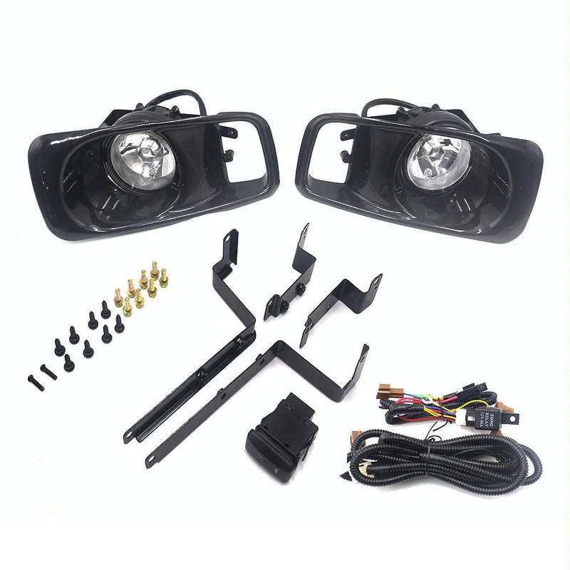 1 Pair Car Modified Front Fog Light for Honda Civic 1999-2000 (White Light)