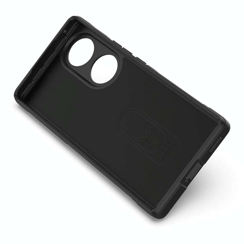 For Honor 70 5G Magic Shield TPU + Flannel Phone Case(Dark Blue)