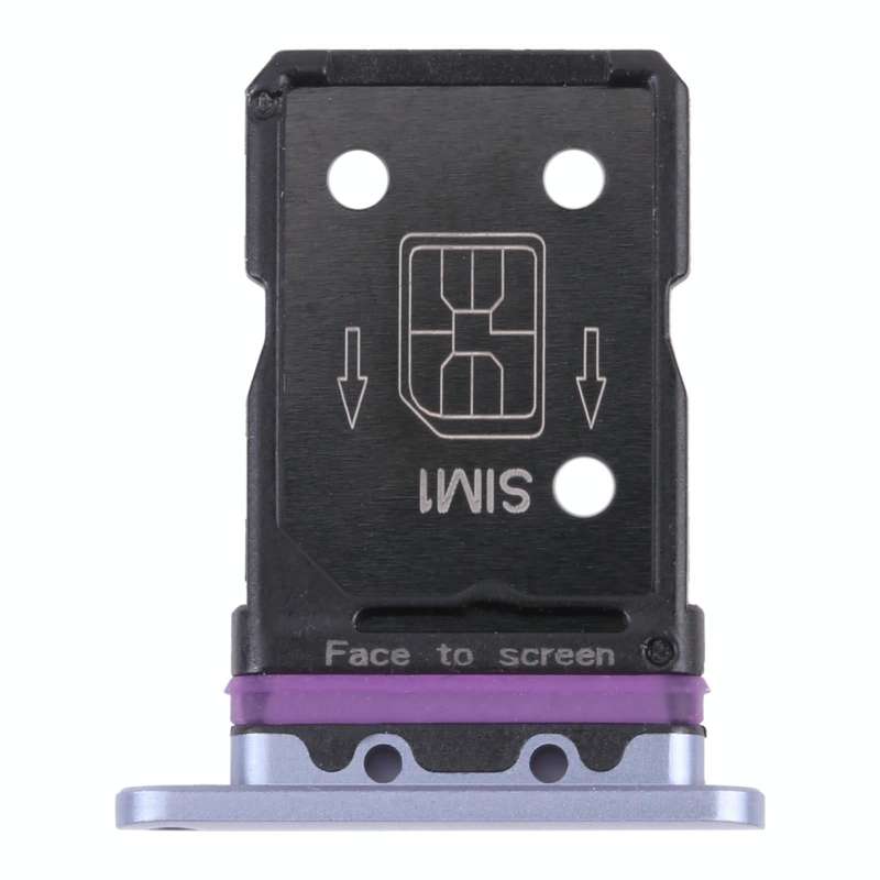 For OPPO Realme X50 Pro 5G RMX2075, RMX2071, RMX2076  SIM Card Tray + SIM Card Tray (Silver)