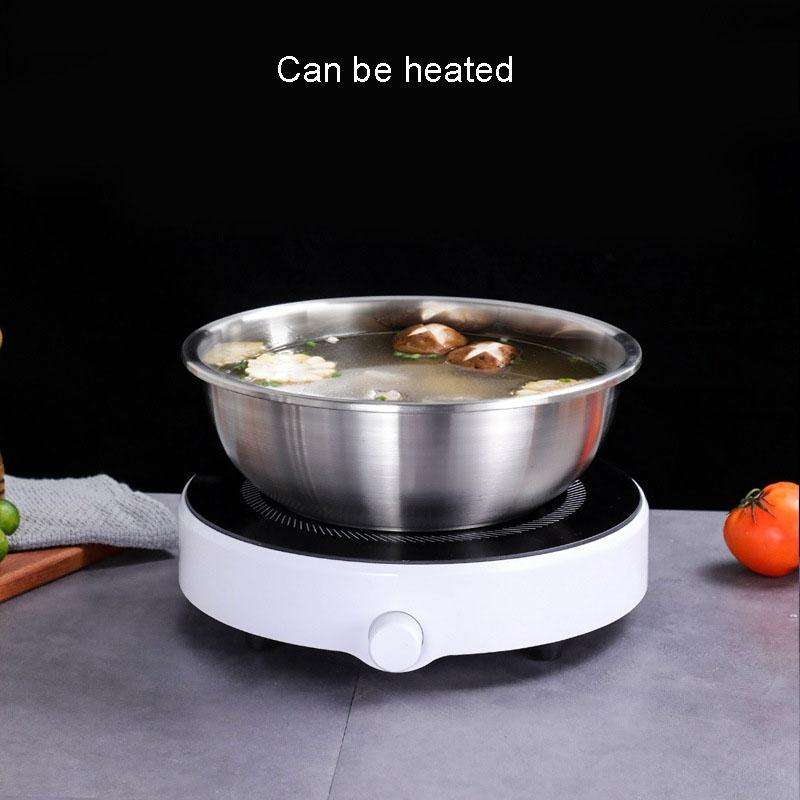 18cm 304 Stainless Steel Basin Home Multifunctional Soup Bow