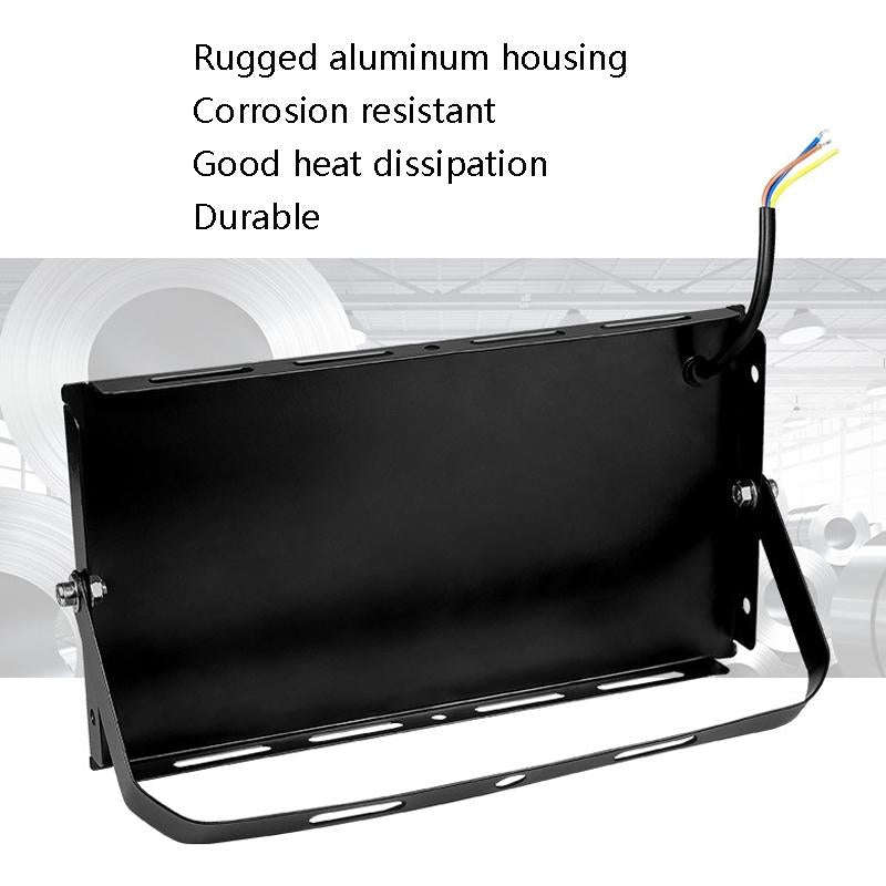 Waterproof LED Construction Site Flood Light, Specs: 25W 24 Beads (Warm White)