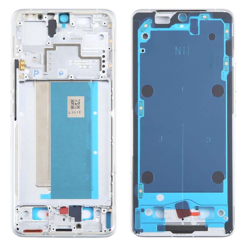 For Xiaomi Redmi K70 Original Front Housing LCD Frame Bezel Plate (Silver)