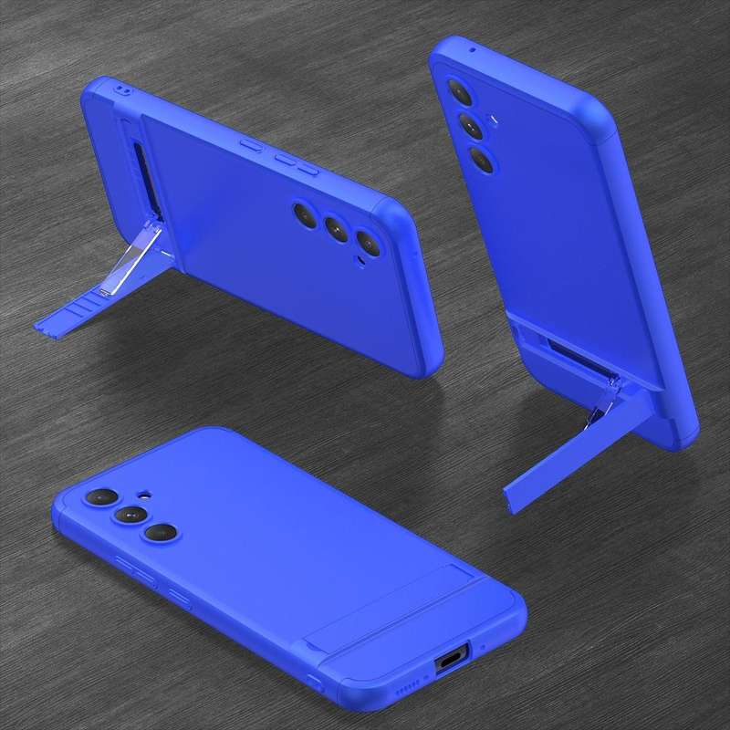 For Samsung Galaxy A54 5G GKK Three Stage Splicing Full Coverage PC Phone Case(Blue)