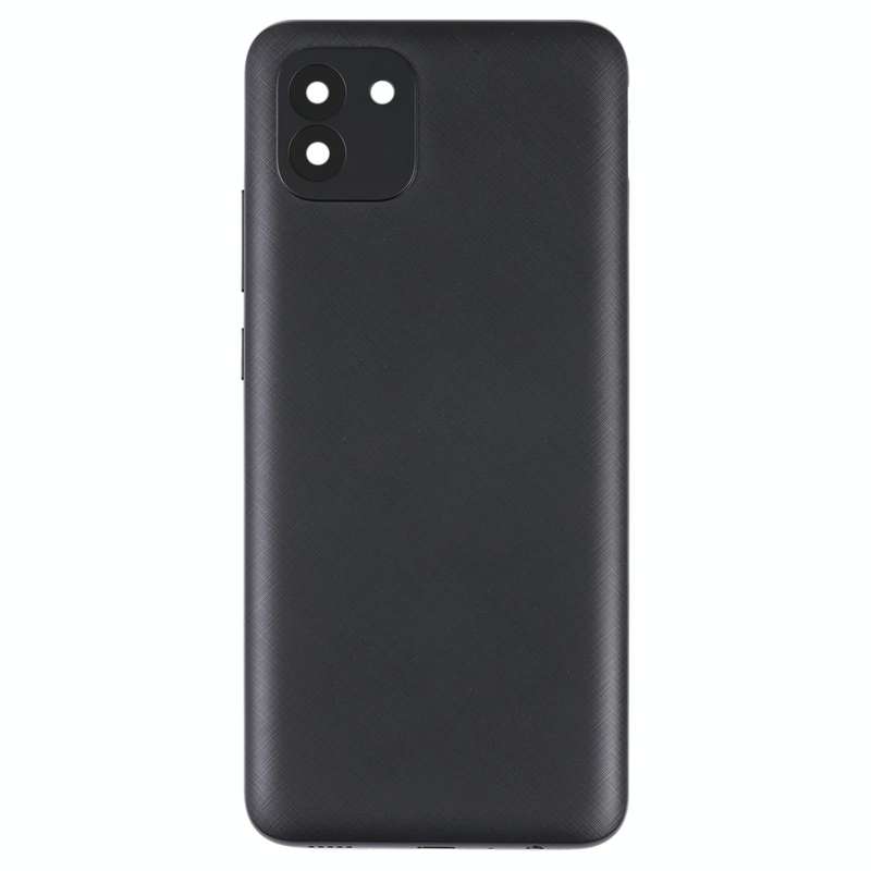For Samsung Galaxy A03 SM-A035F Battery Back Cover (Black)