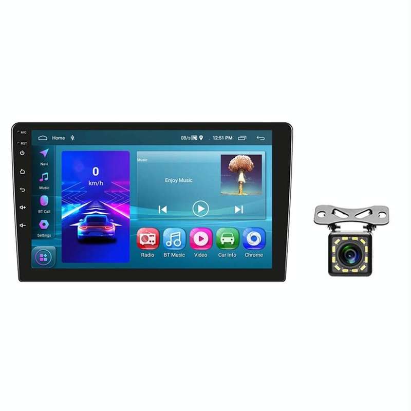 A3195 9 Inch Car Android Large Screen Navigation Central Control Screen 2+32G Player with CarPlay...