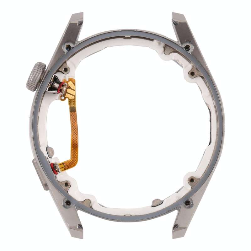 LCD Screen Frame Bezel Plate For Huawei Watch 3 Pro(Silver)