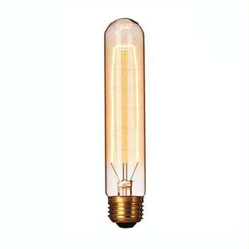 E27 40W Retro Edison Light Bulb Filament Vintage Ampoule Incandescent Bulb, AC 220V(T185 Filament)