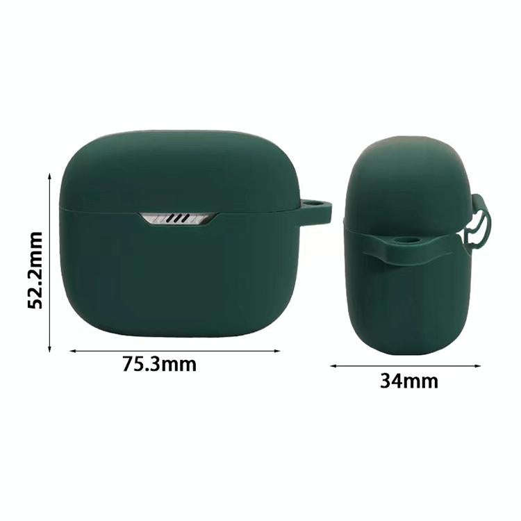 For JBL T230NC TWS Wireless Earphone Silicone Protective Case(Black)