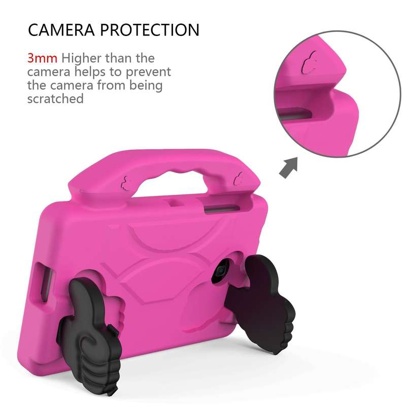 For Galaxy Tab 4 7.0 T230 / T231 EVA Material Children Flat Anti Falling Cover Protective Shell W...