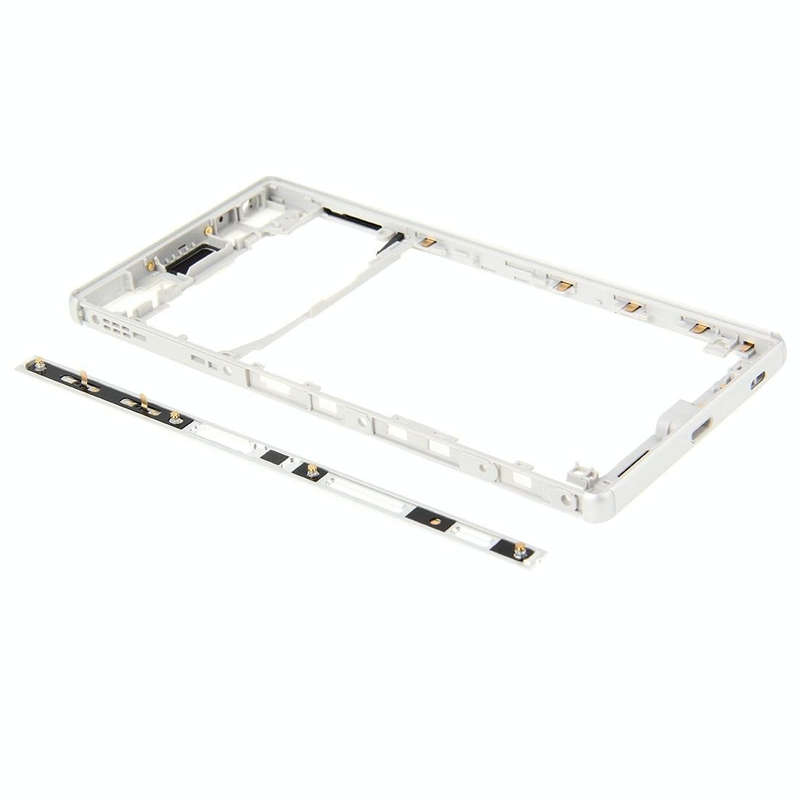 Front Bezel  for Sony Xperia Z5 (Single SIM Card Version) (Silver)
