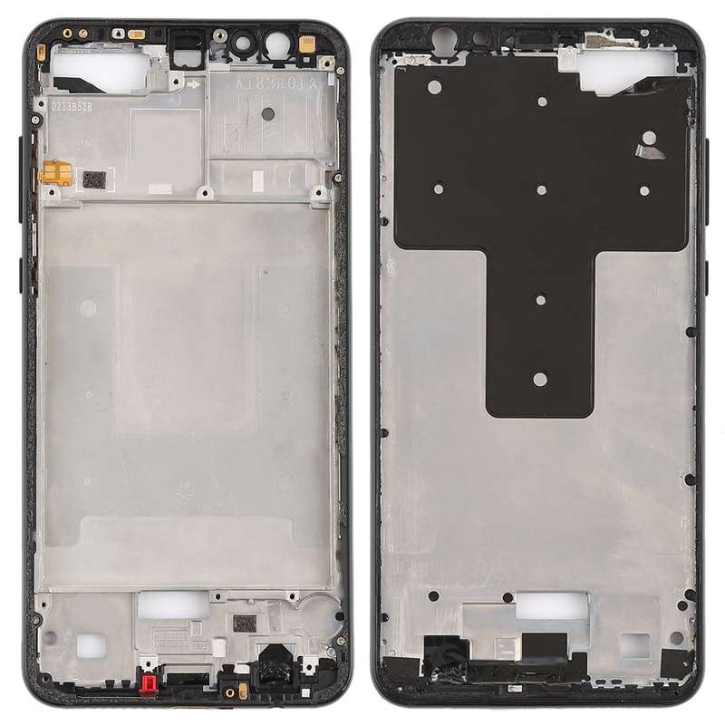 Front Housing LCD Frame Bezel for Huawei nova 2s(Black)