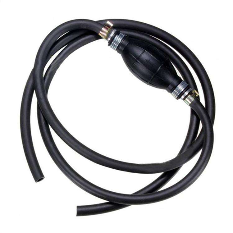 Universal Car Boat Motor Motorcycle Gasoline Pump Spherical Rubber Manual Fuel Pump, Size:12mm(Bl...